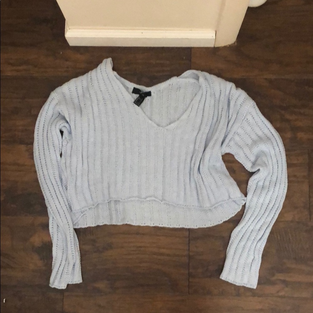 Light blue sweater